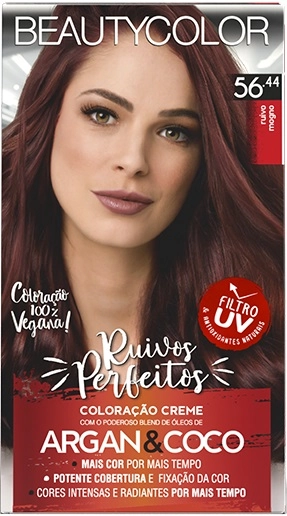 Tint Beauty Color Kit Esp 56.44 Ruivo Mogno