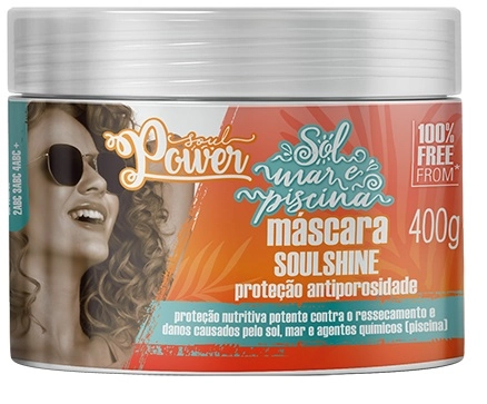 Masc Soul Power Soulshine 400g Sol, Mar E Piscina