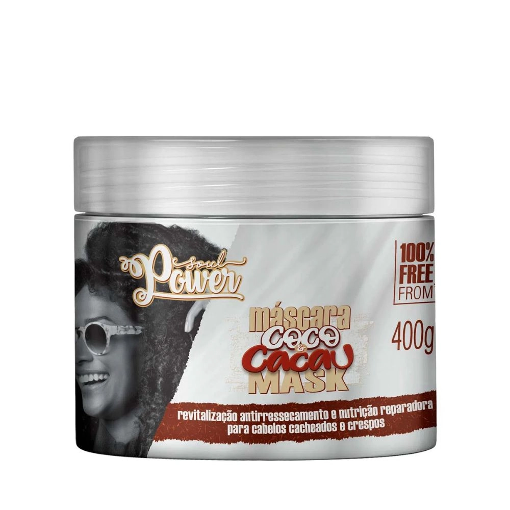Masc Cap Soul Power 400gr Coco E Cacau