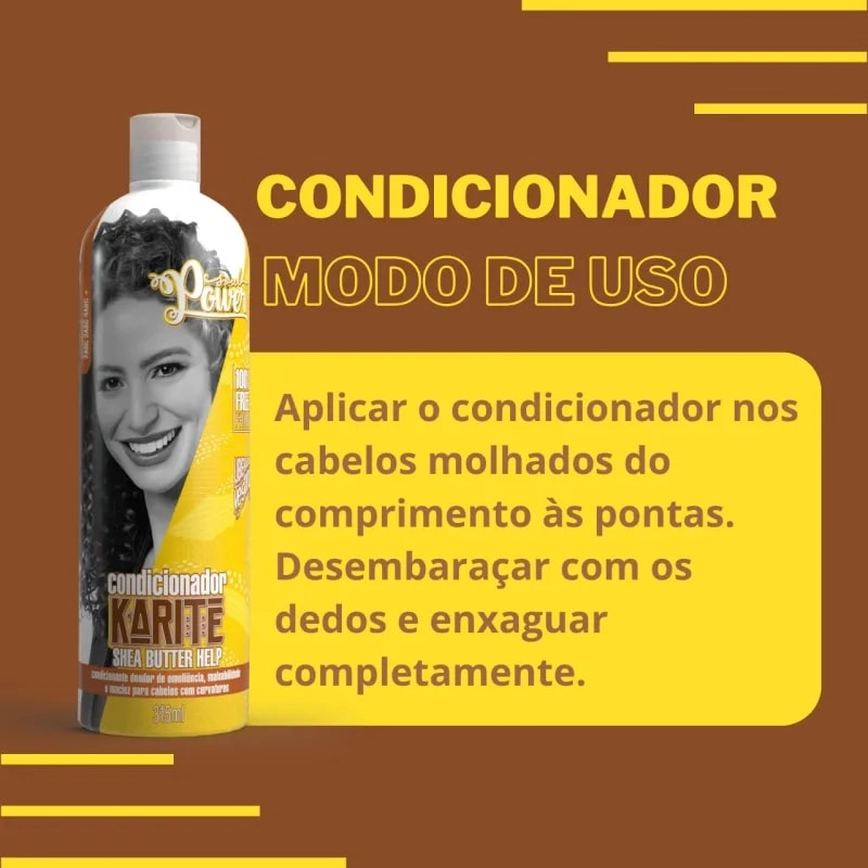 Cond Soul Power 315ml Karite