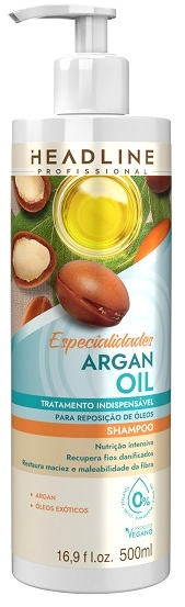 Sh Headline 500ml Argan Oil Especialidades