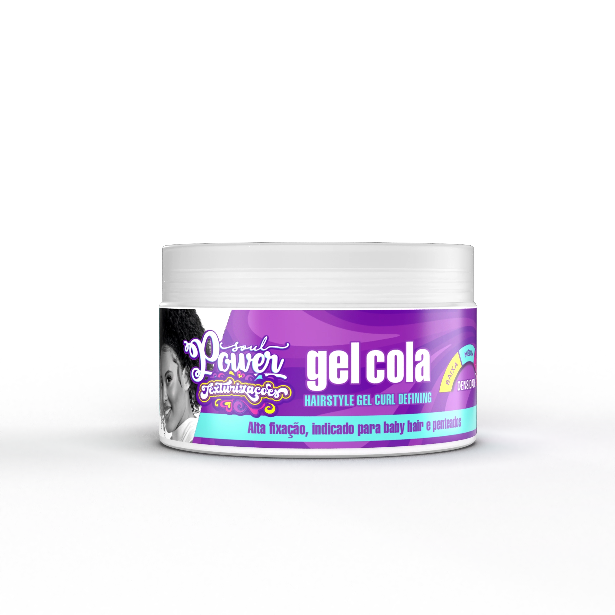 Gel Cola Cap Soul Power 250g Hair Style Texturizacoes