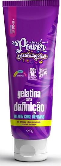 Gelatina Soul Power 280g Para Definicao Texturizacoes