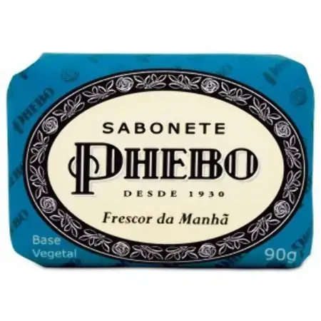 Sabonete Barra Vegetal Frescor Da Manhã Phebo Envoltório 90g