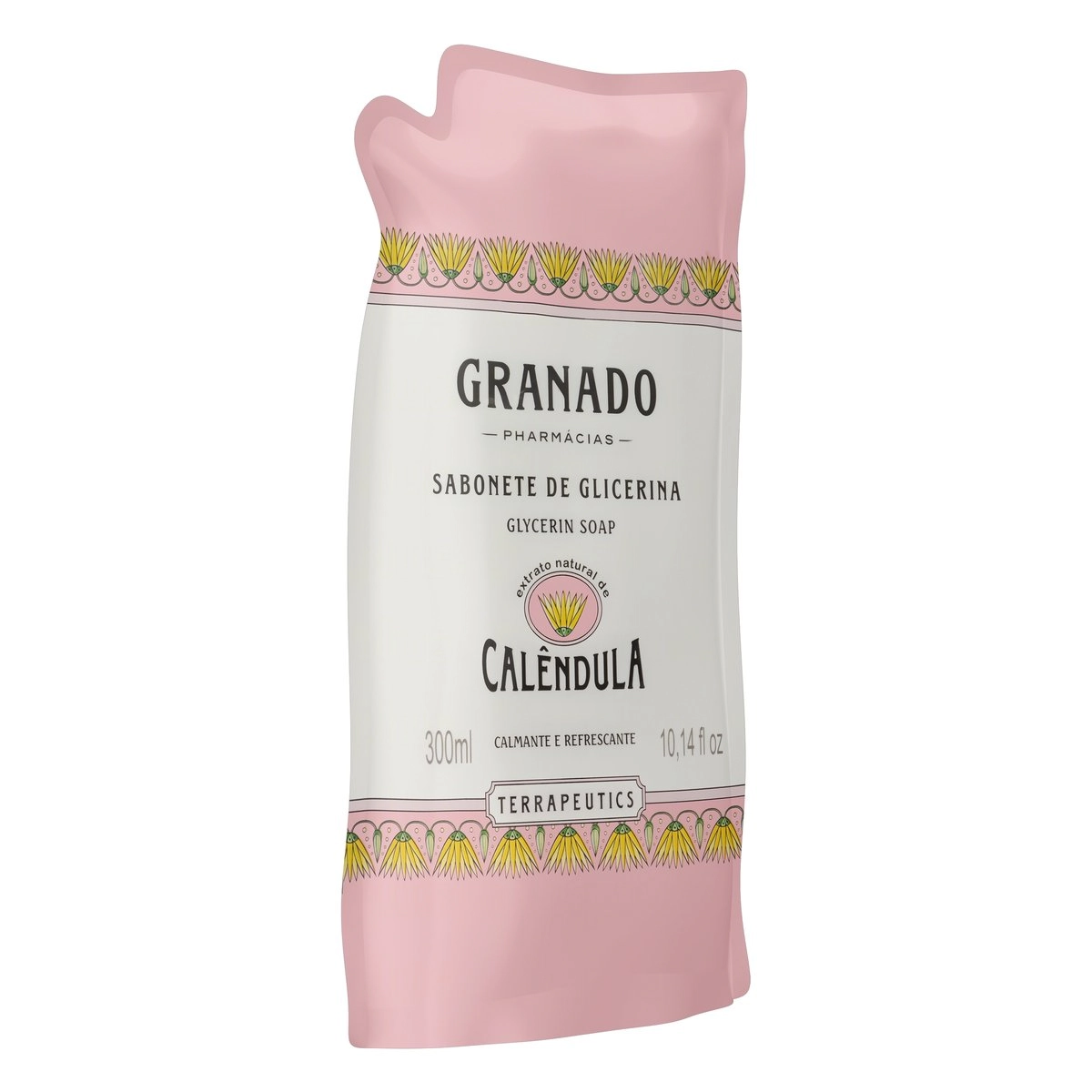 Sabonete Líquido De Glicerina Calêndula Granado Terrapeutics Sachê 300ml Refil