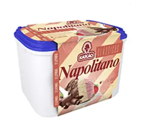Sorvete Napolitano Kascão Clássicos Pote 1,5l