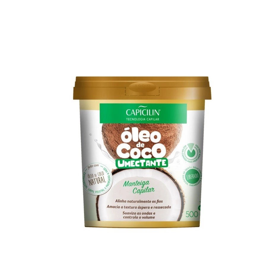Manteiga Capilar Oleo De Coco 500g