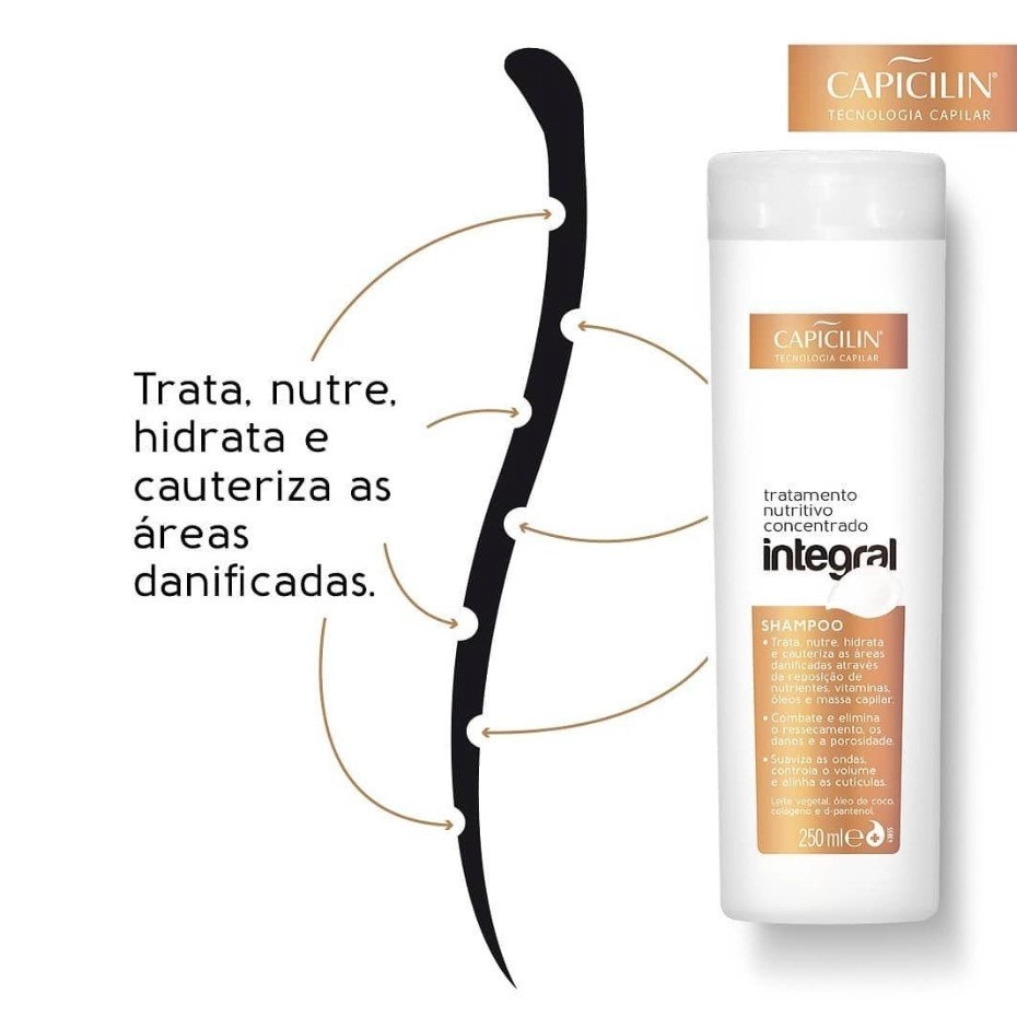 Shampoo Capicilin Integral 250ml
