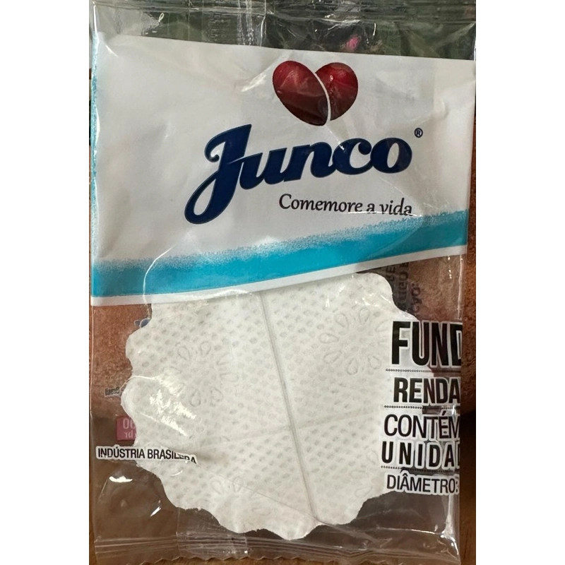 Fundo Rendado Tapetinho Bco N7 100 Und