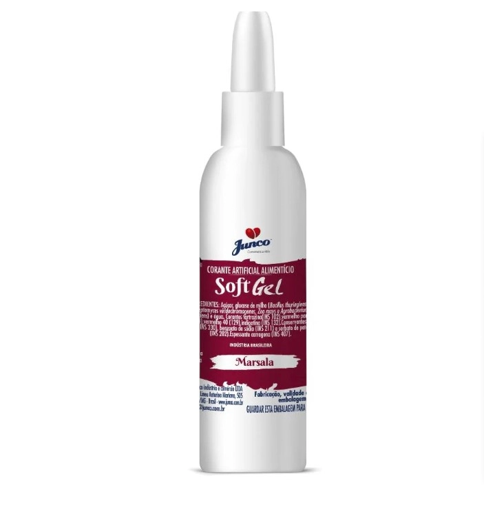 Corante Aliment Softgel 25g Cores 25g