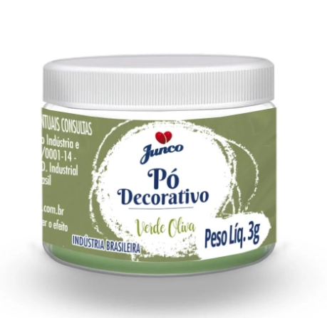 Po P/ Decoracao Junco Verde Oliva 3g Junco