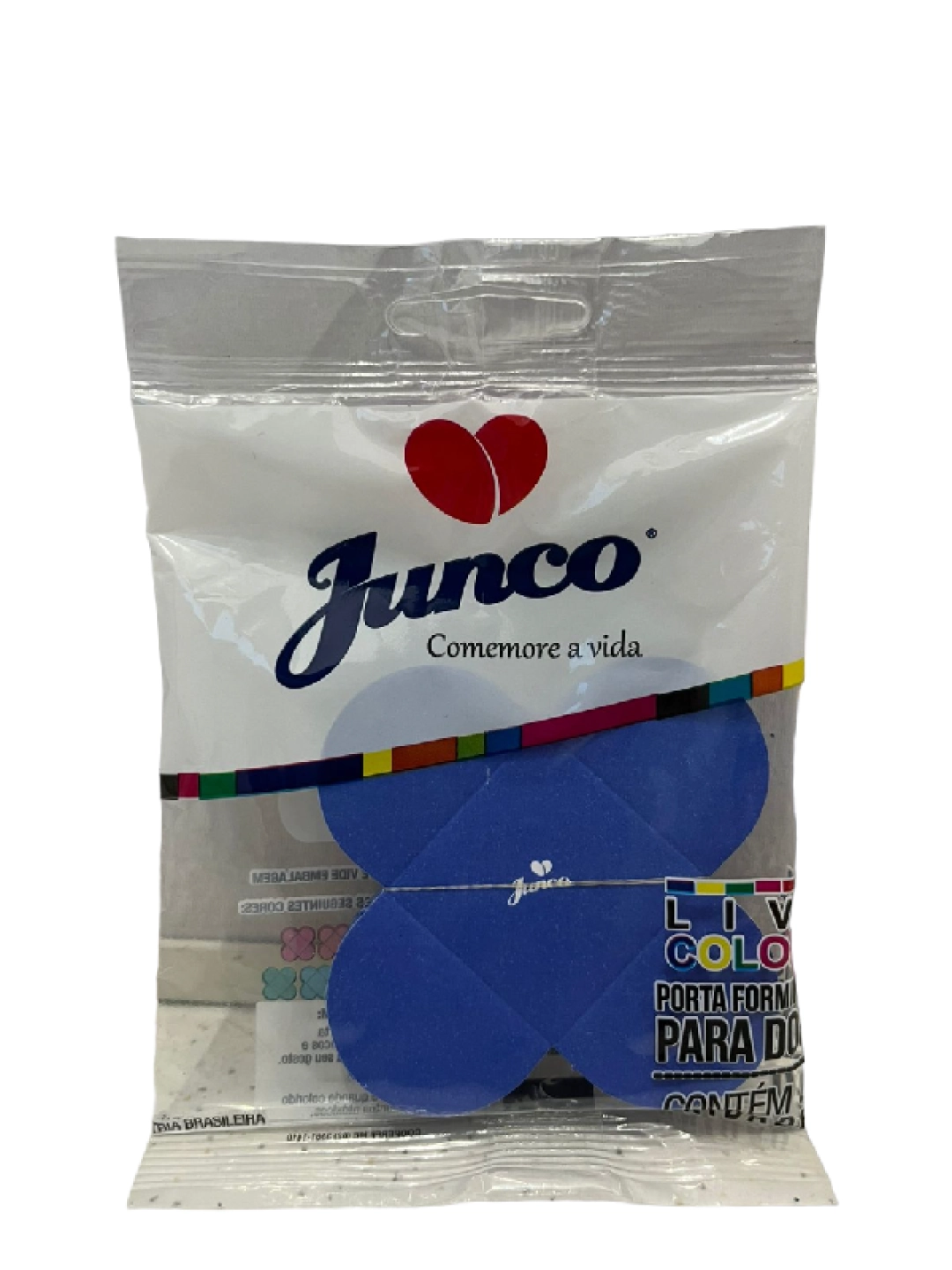 Formas P Doce 4 Petalas Azul Royal Junco