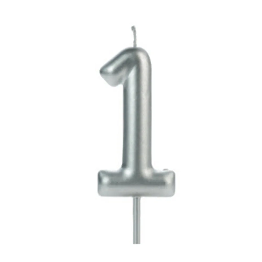 Vela Aniversario Metalizada Pr