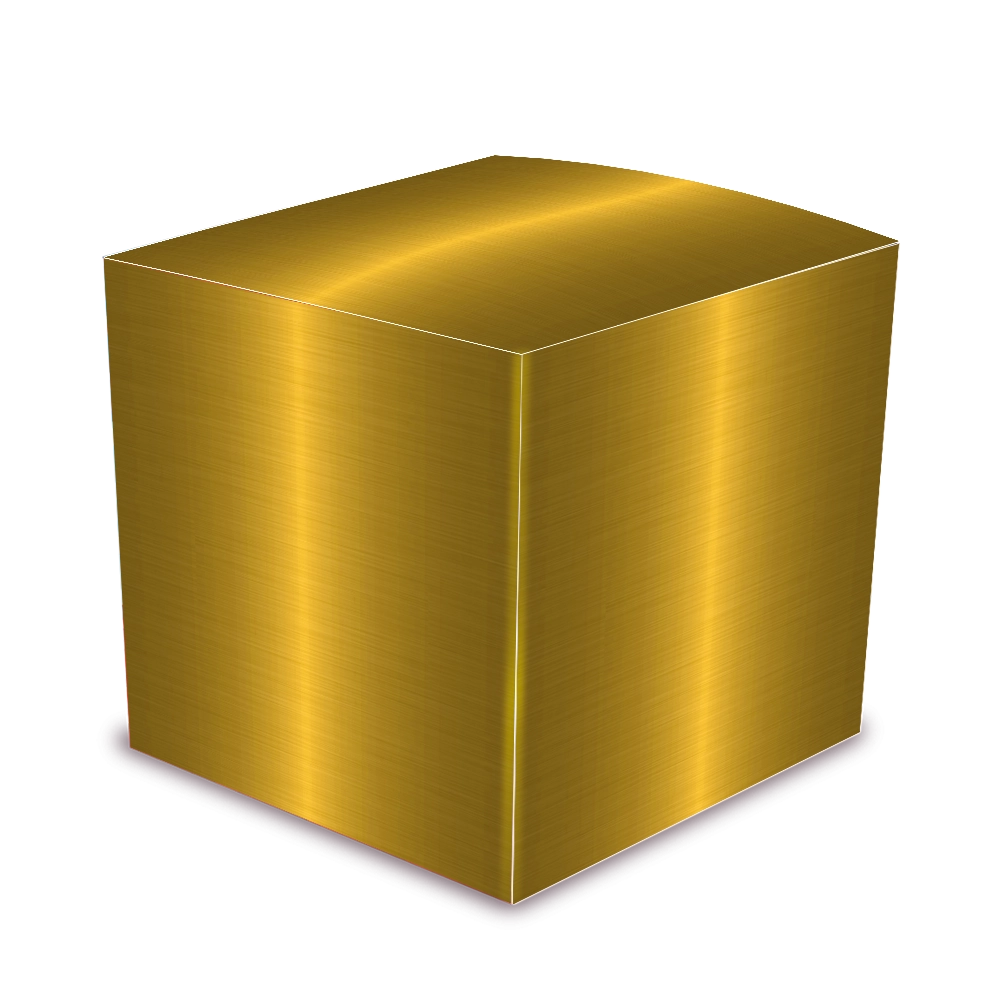 Caixa Lembrancinha Metalic Dourado