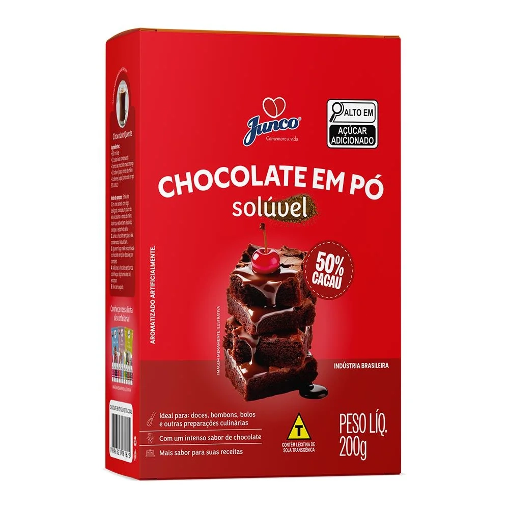 Choc Po Junco 50 Cacau 200g