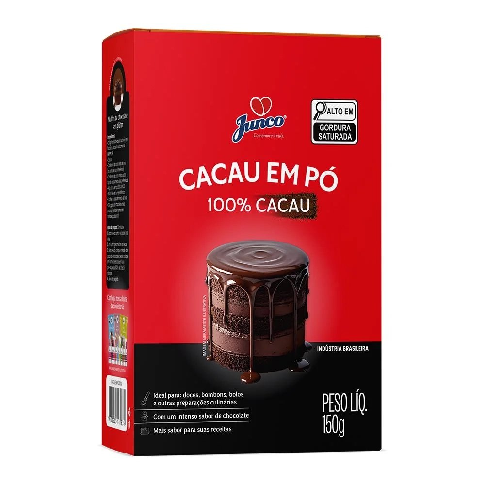Cacau Po Junco 100 Cacau 150g