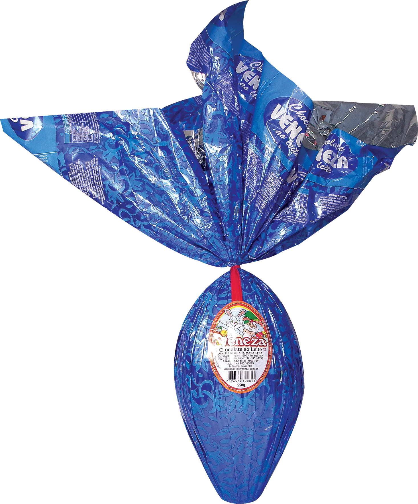 Ovo Pascoa Veneza Chocolate Leite