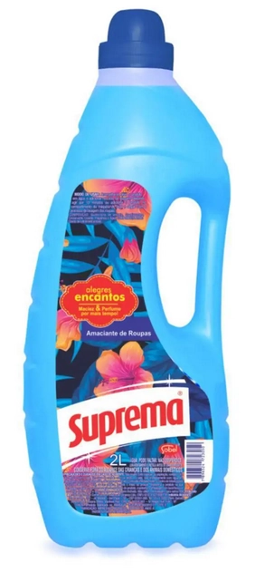 Amaciante De Roupa Diluído Alegres Encantos Suprema Frasco 2l
