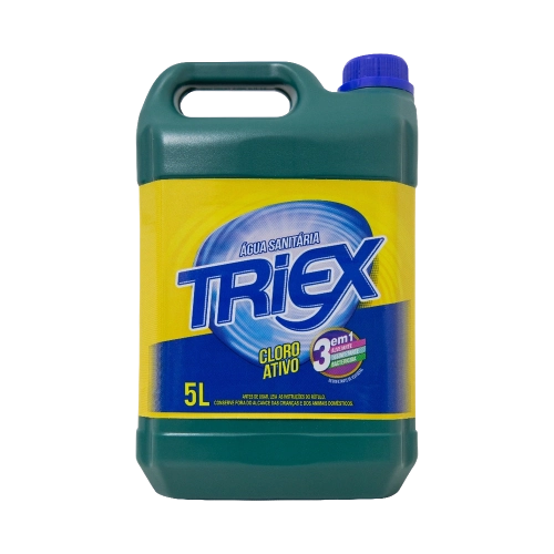 Agua Sanitaria Cloro Ativo Triex 5l