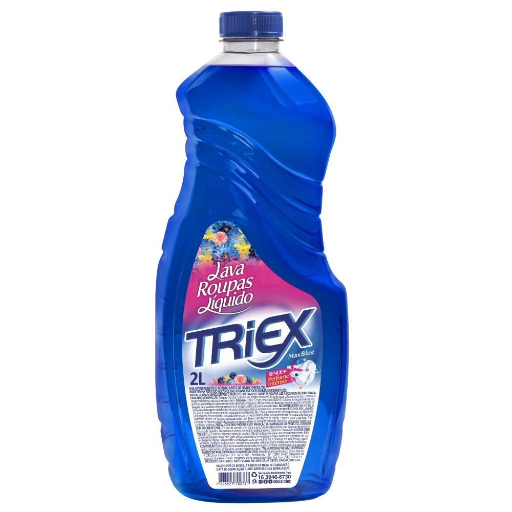 Lava Roupa Liq Triex 2l Blue