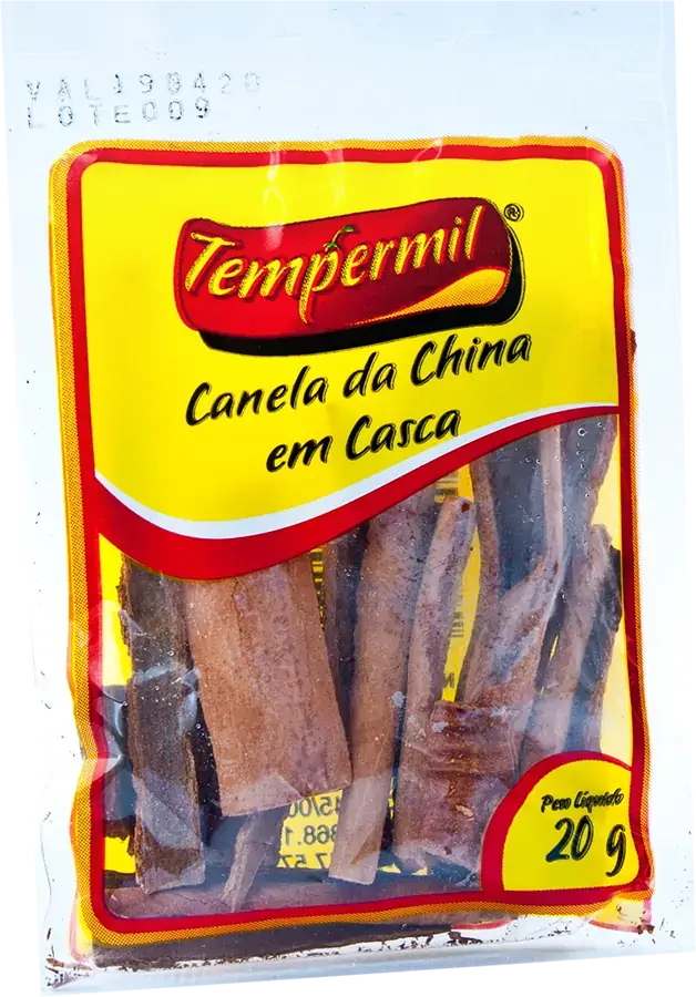 Canela Da China Em Casca Tempermil 20g
