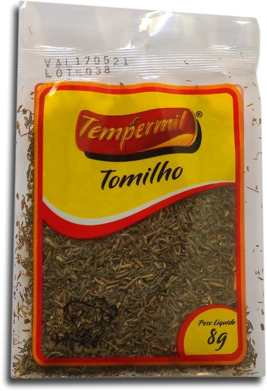 Tomilho Desidratado Tempermil 06x08g