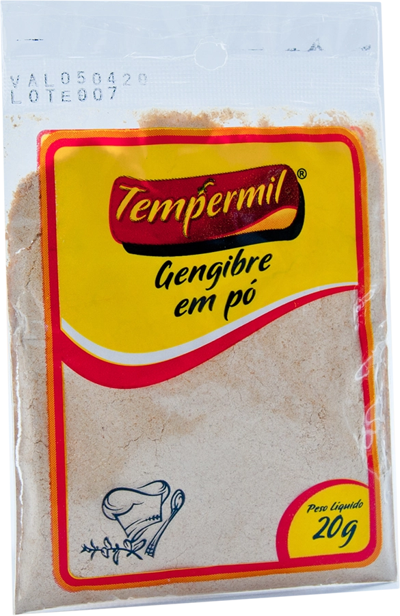 Gengibre Desidratado Em Po Tempermil 20g