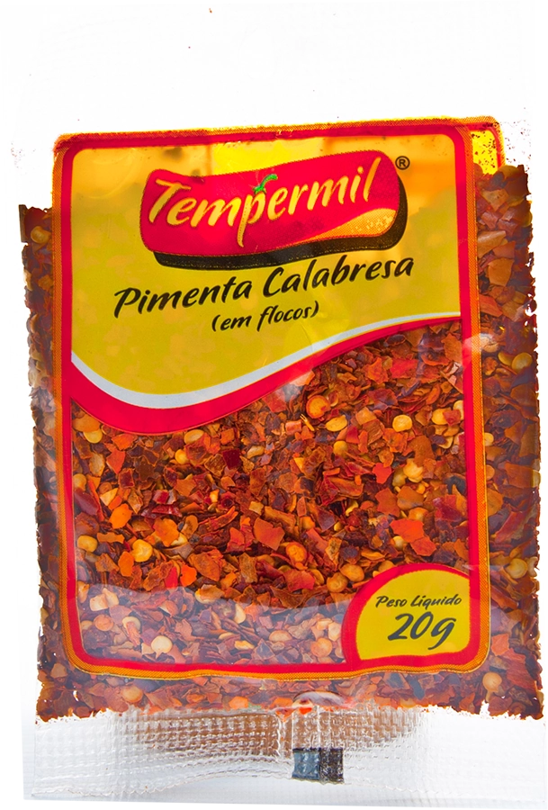 Pimenta Calabresa Flocos Tempermil 20g
