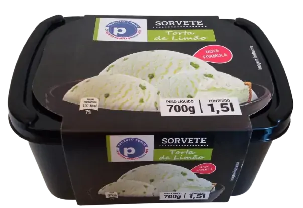 Sorvete Public Premium 1,5l Torta De Limao
