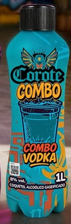 Coq Corote 1l Combo Vodka Pet