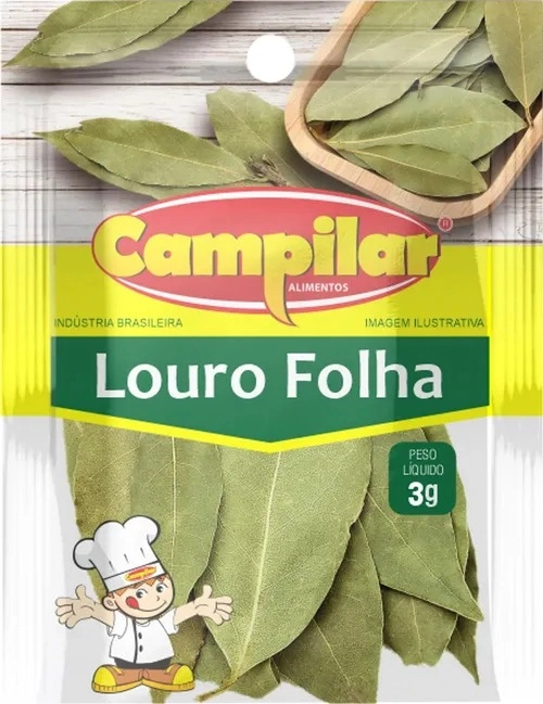 Louro Folhas Campilar 3g