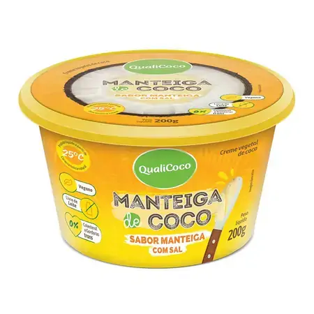 Manteiga Qualicoco 200g C/sal