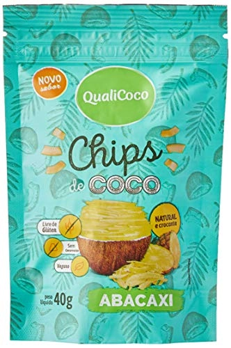 Chips De Coco Qualicoco 40g Abacaxi
