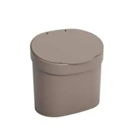 Lixeira C/ Tampa Para Pia Brinox 4l Wgr