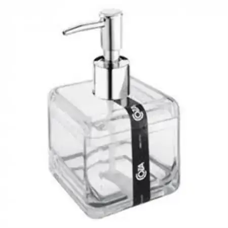 Porta Sabonete Líquido Brinox 330ml Cube Cr