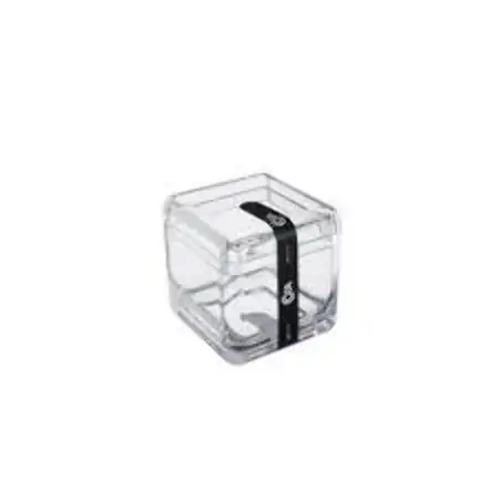 Porta Algodao Cotonetes Cube Cr Coza