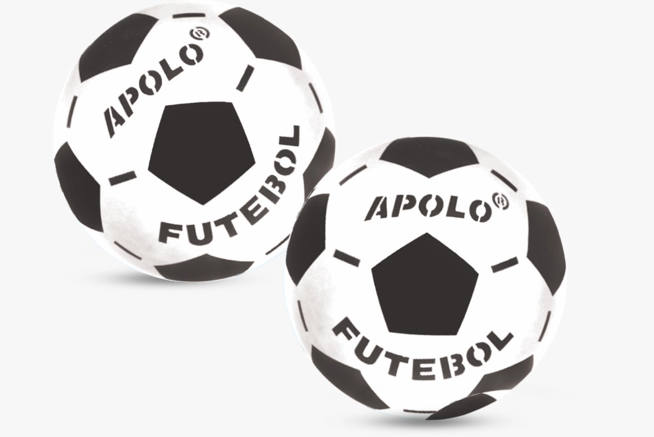 Bola De Futebol Vinil Apolo