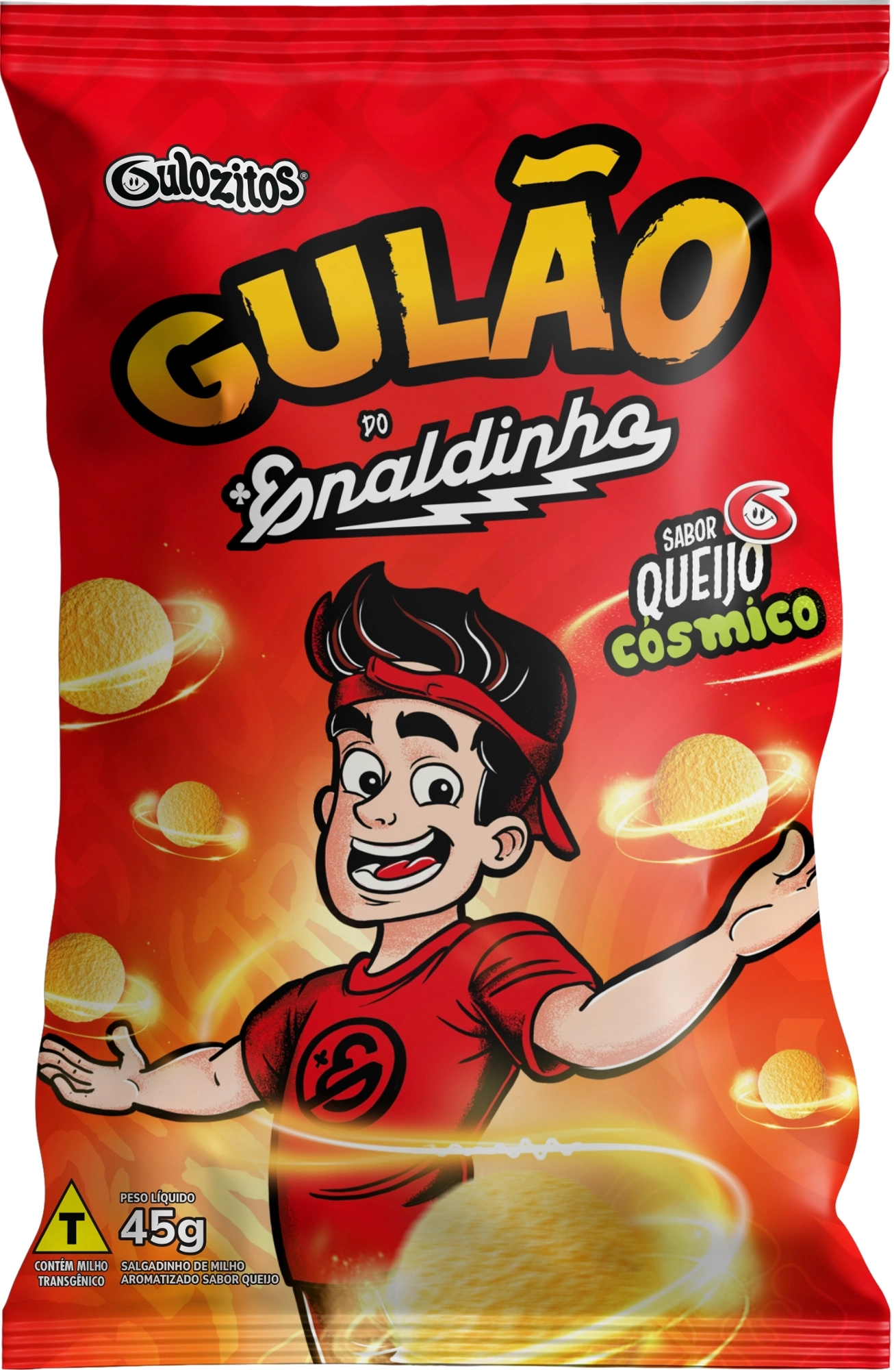 Salgad Gulao Enaldinho 45g Queijo