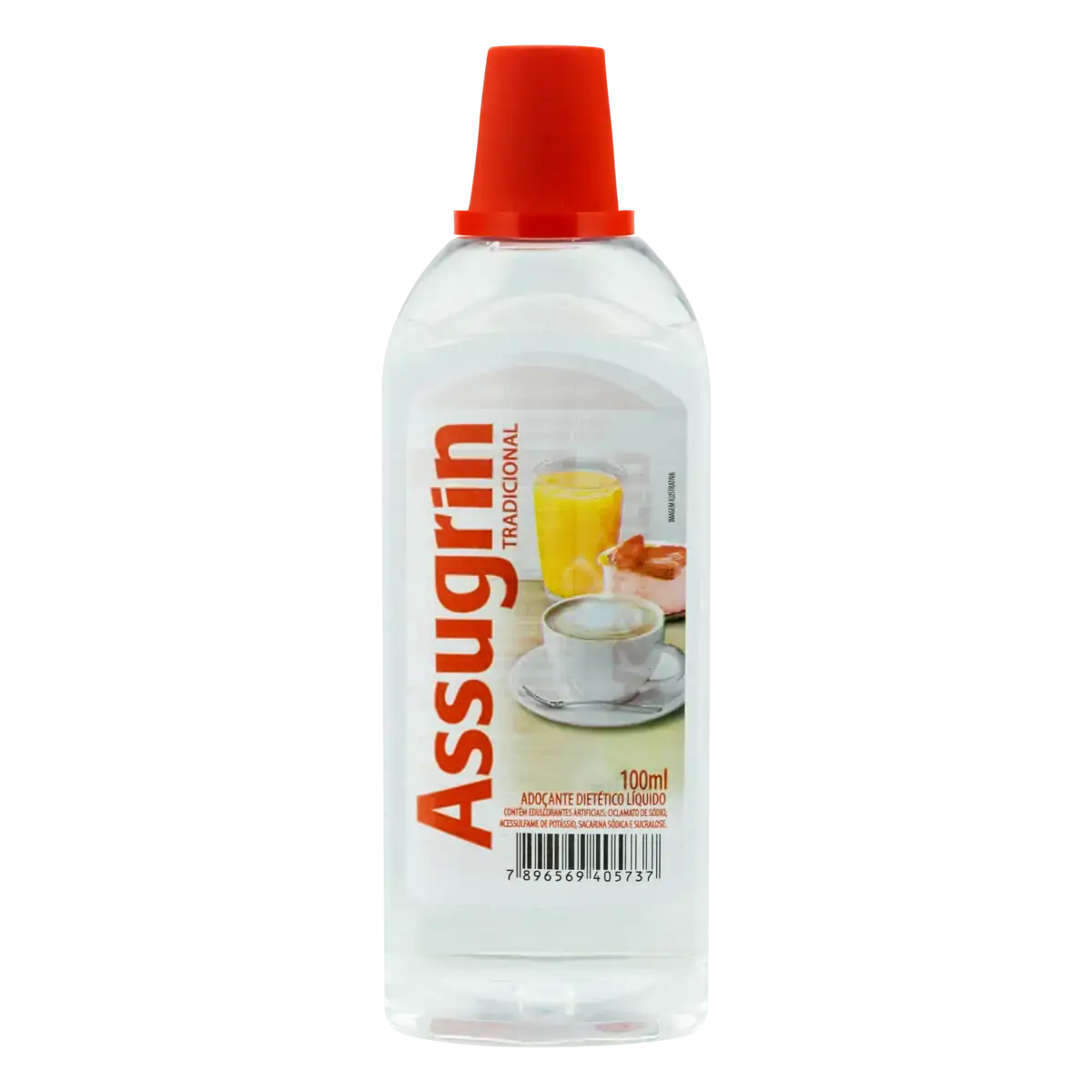 Adoçante Líquido Tradicional Assugrin Frasco 100ml
