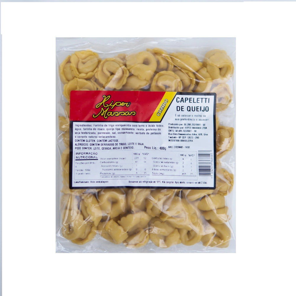 Capeletti Hiper Massas Queijo 400g