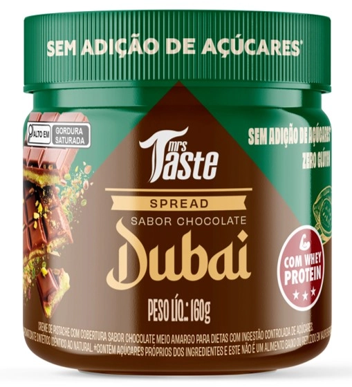 Creme De Pistache C. Cobertura S.chocolate Meio Amargo S.acucar 160g Taste5