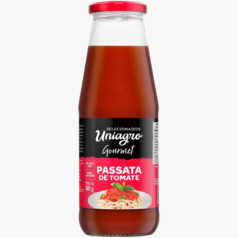 Passata De Tomate Uniagro 680g.
