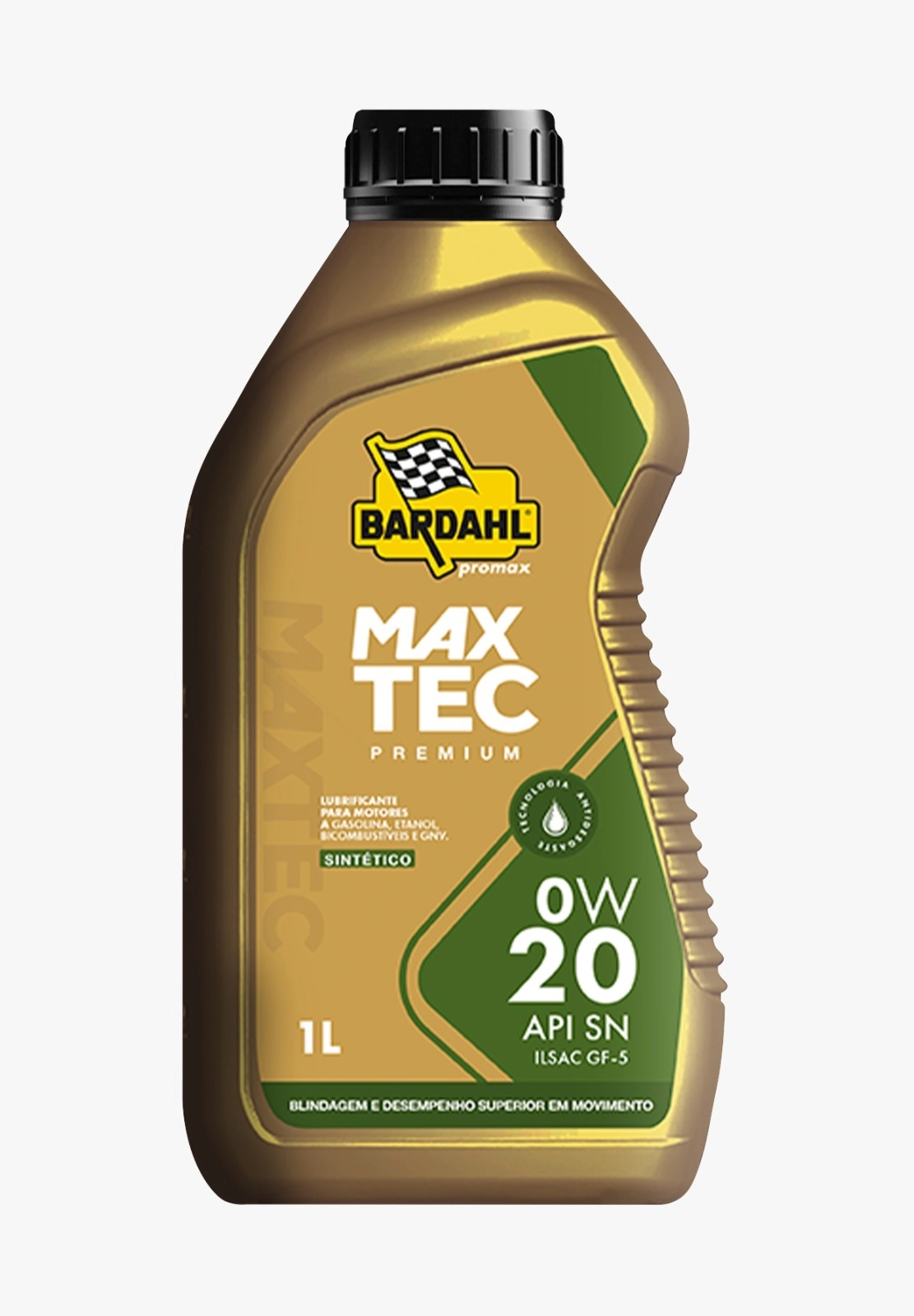 Oleo Motor Bardahl Maxtec Premium Sintetico 0w20 1l