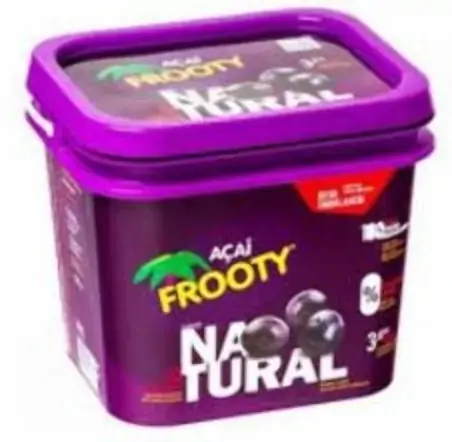 Sorbet Açaí Frooty Pote 2l