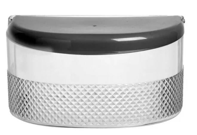 Saleiro Diamante Parede Preto 606 7 Niquelart