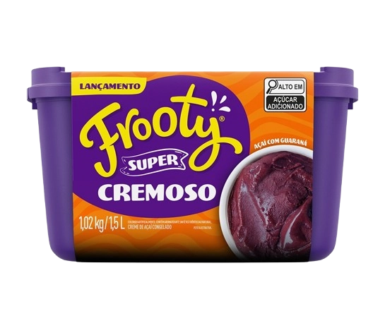 Acai Frooty Original Pt 1,5l Super Cremoso