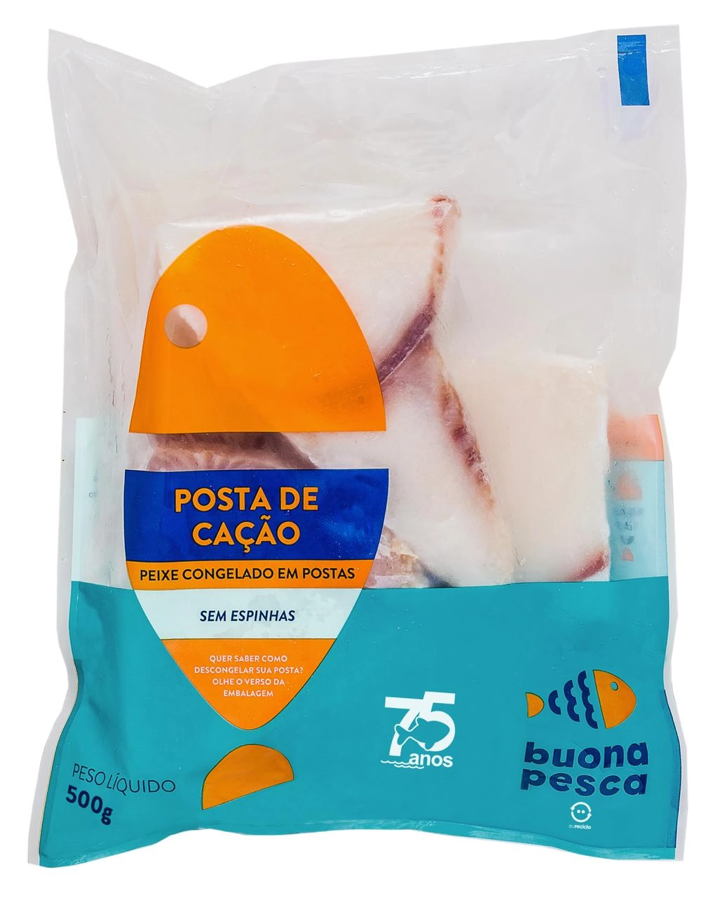 Posta De Cacao Fescatto 500g Buona Pesca