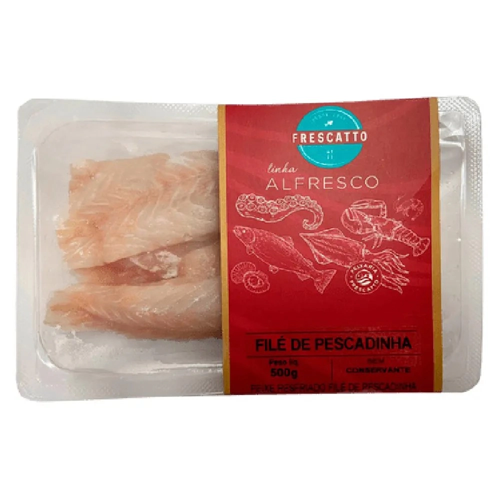 Filé De Pescada Congelado Frescatto 500g