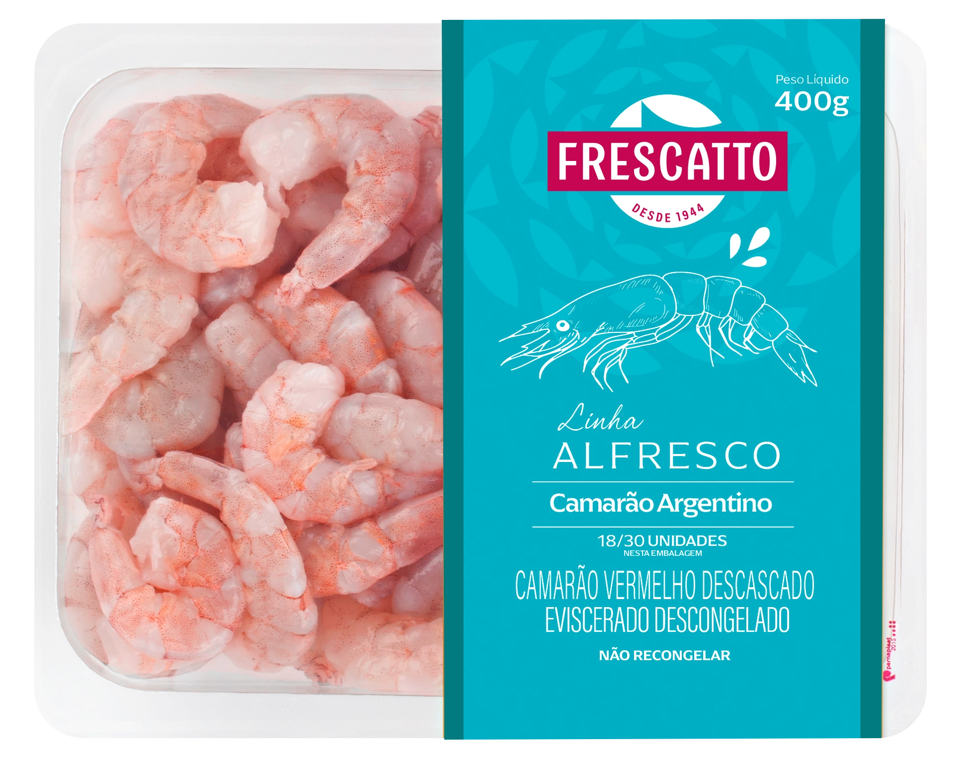 Camarao Alfresco Frescatto Desc.2130 400g