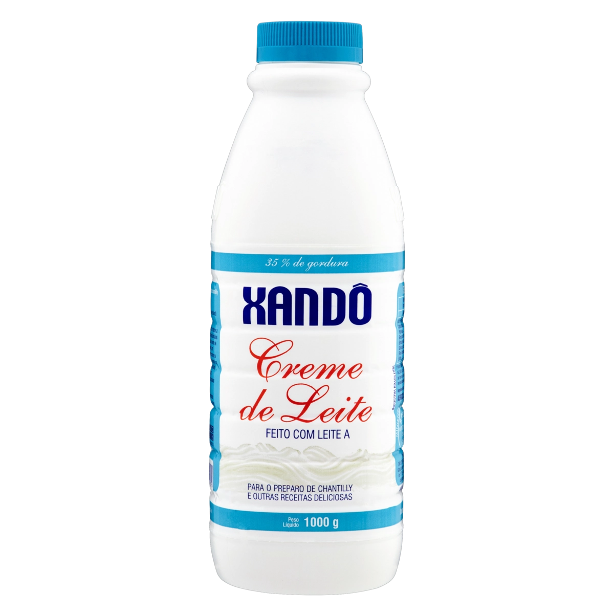 Creme De Leite Pasteurizado Xandô Garrafa 1000g